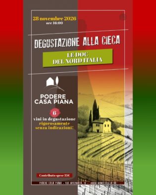 Degustazione alla cieca - Le DOC del Nord Italia